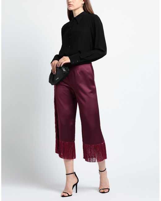 SIMONA CORSELLINI Red Trouser