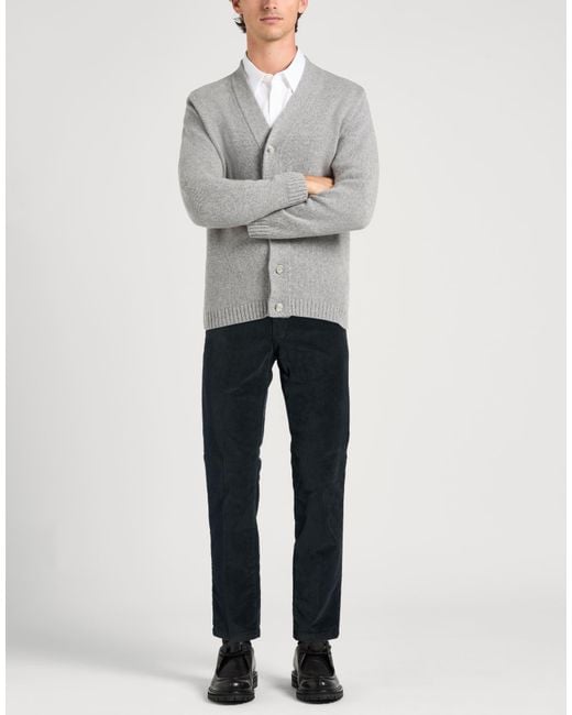Manuel Ritz Blue Pants Cotton, Elastane for men