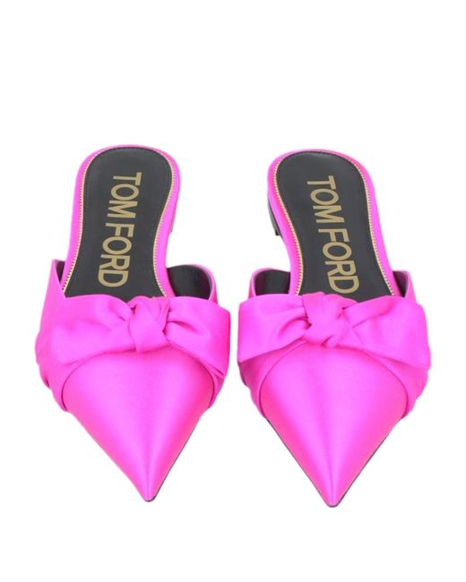Tom Ford Pink Mules & Clogs