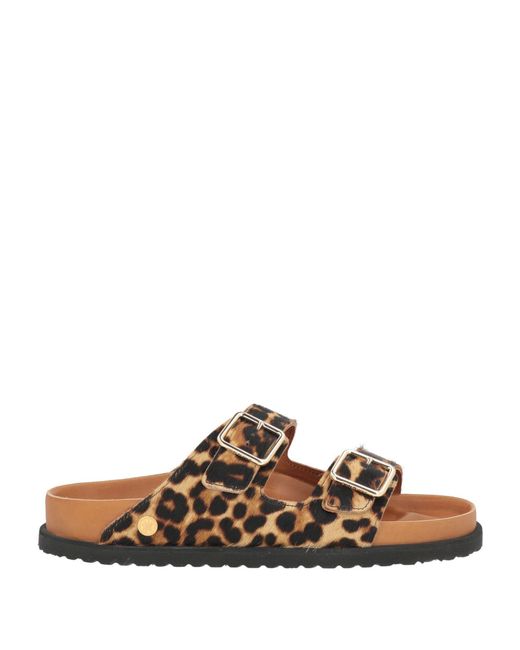 1774 BIRKENSTOCK Brown Sand Sandals Leather for men