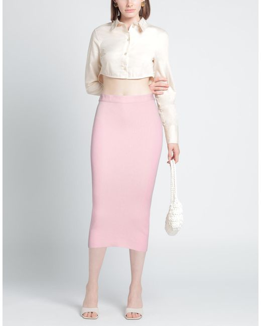 Iceberg Pink Midi Skirt