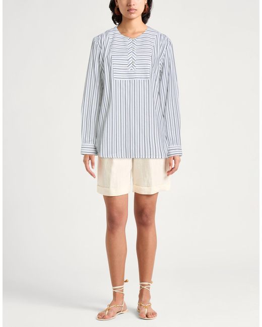 Top A.P.C. en coloris Blue