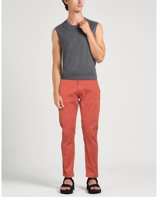 Liu Jo Red Trouser for men