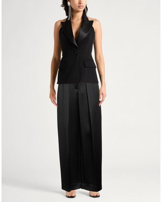 Khaite Black Pants Viscose