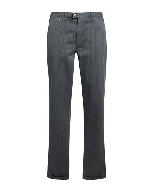 Tramarossa Gray Pants Cotton, Polyester, Elastane for men