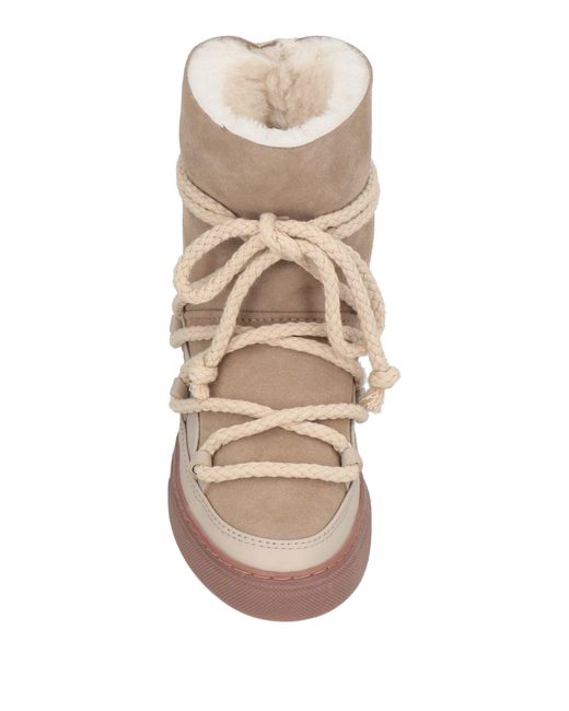 Inuikii Natural Ankle Boots Leather