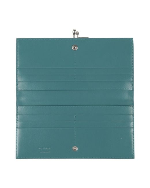 Jil Sander Green Wallets