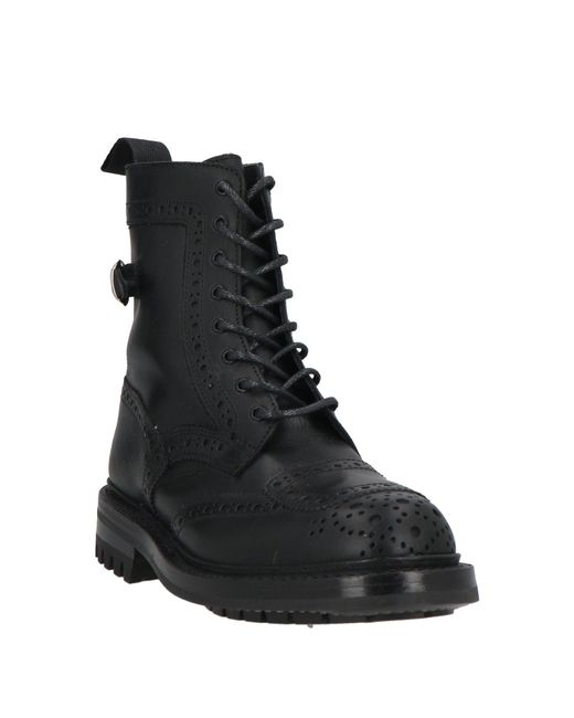 Tricker's Black Stiefelette