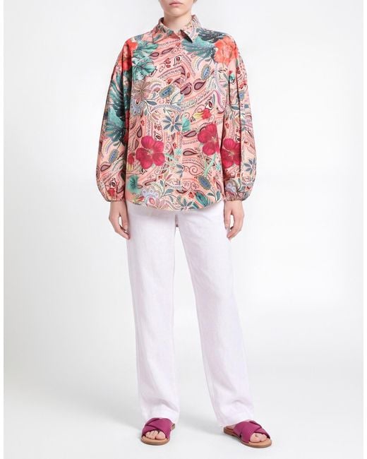 MARCIANO BY GUESS Red Shirt Cotton