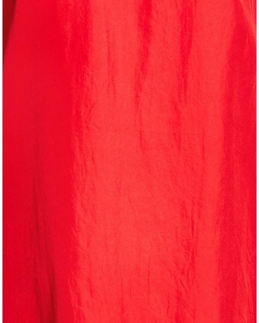 Another Tomorrow Red Top Silk