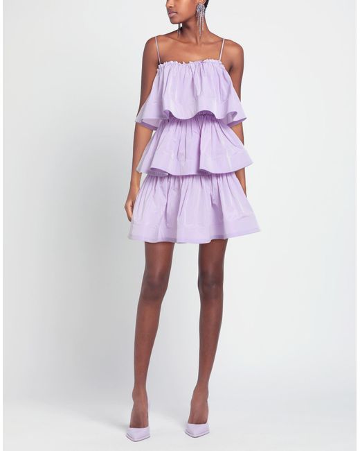 Nenette Purple Mini Dresses