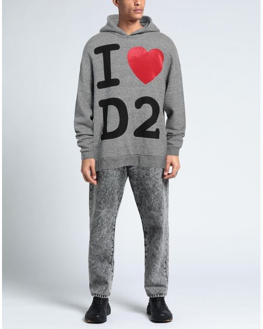 DSquared² Gray Sweatshirt for men