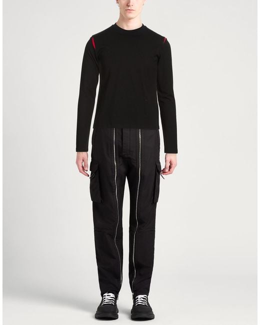Ferragamo Black T-Shirt Cotton for men