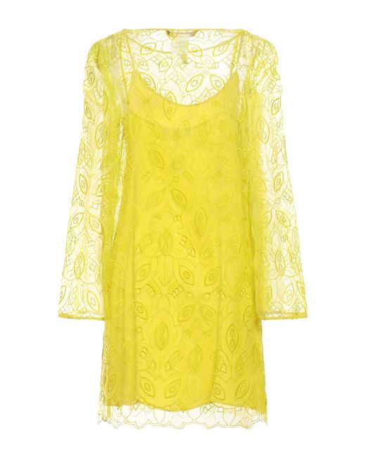 Minivestido Max Mara de color Yellow