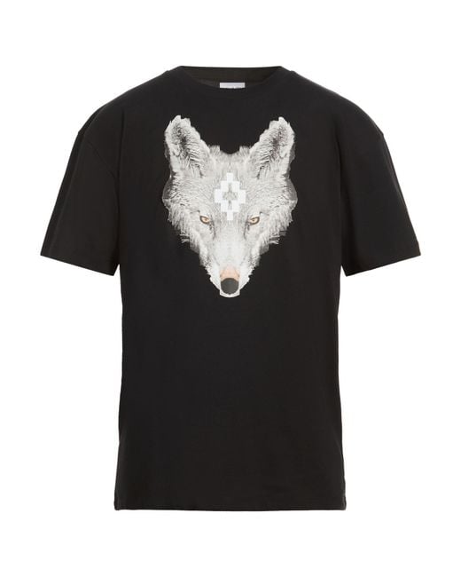 Marcelo Burlon Black T-Shirt Cotton for men