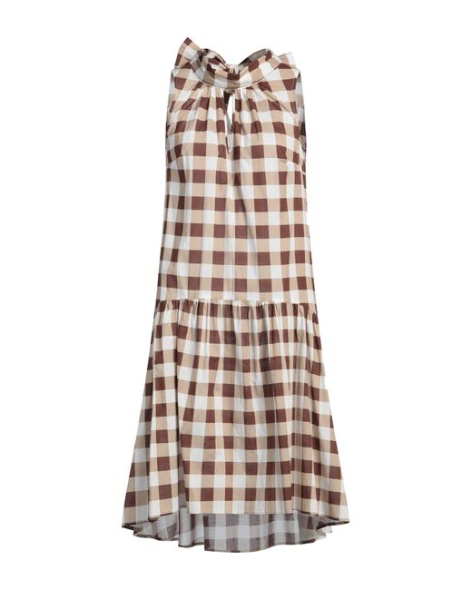 Camicettasnob White Midi Dress Cotton