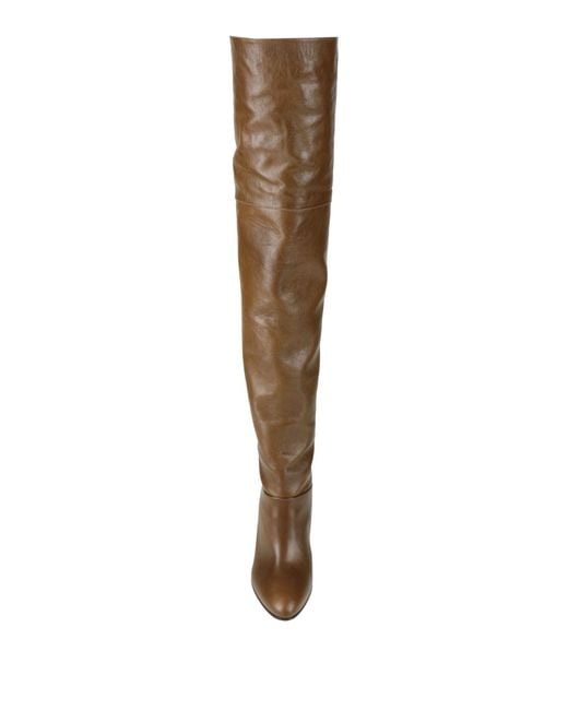 Chloé Brown Boot Leather