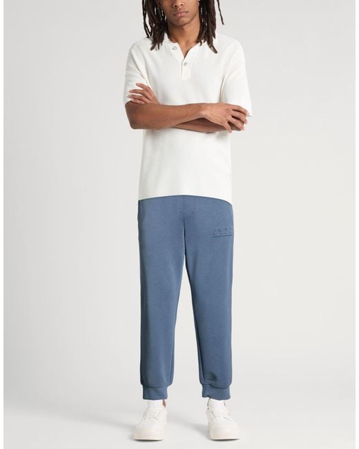 ARMANI EXCHANGE Blue Pants for men