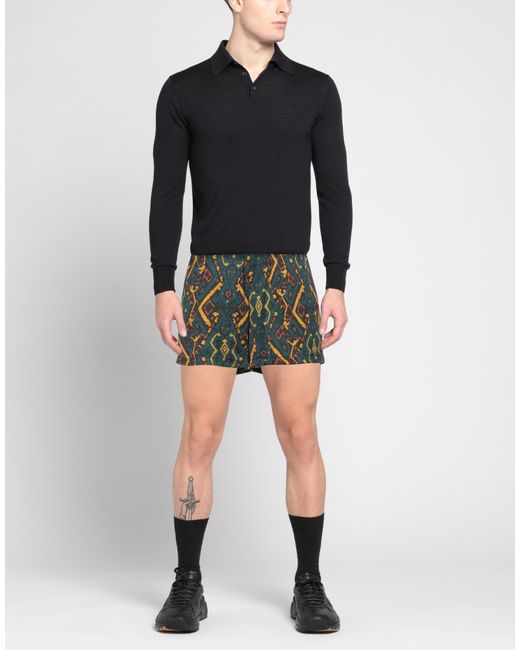 Low Brand Green Shorts & Bermuda Shorts for men