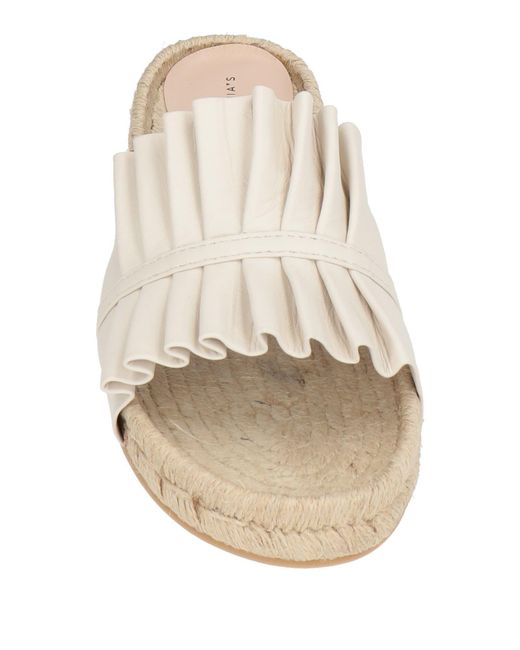 ANTONIA'S White Espadrilles