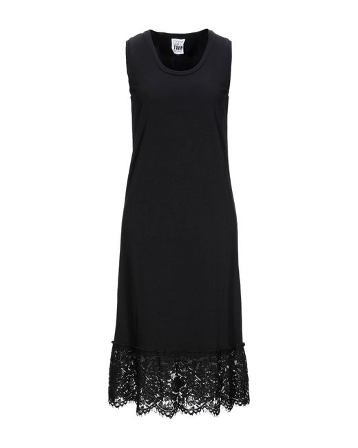 My Twin Black Midi Dresses