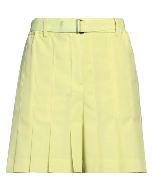 Sacai Yellow Shorts & Bermuda Shorts