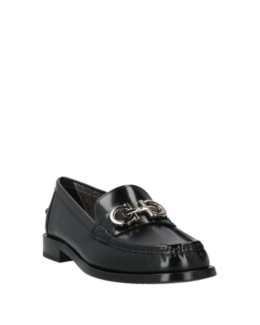 Ferragamo Black Loafer