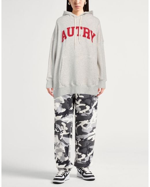 Autry White Sweatshirt Cotton, Polyester, Elastane