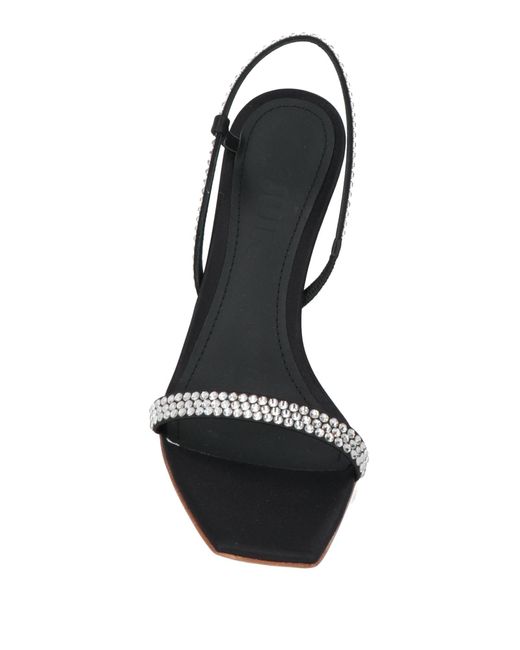 3Juin Black Sandals