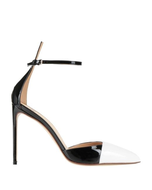 Francesco Russo White Pumps Leather