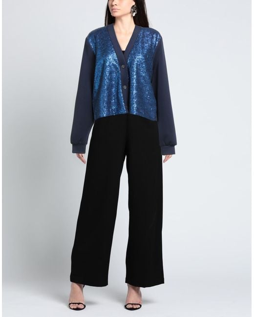 Shirtaporter Blue Jacket Polyester