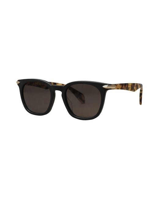 Rag & Bone Black Sunglasses for men
