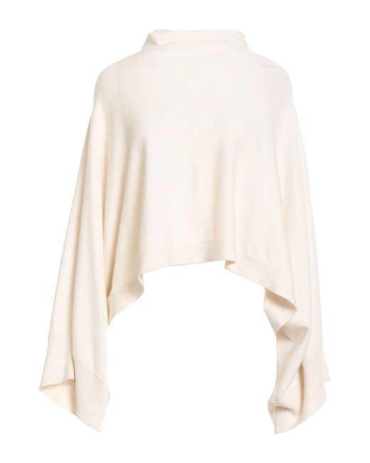 Antonelli Natural Turtleneck Virgin Wool, Silk, Cashmere