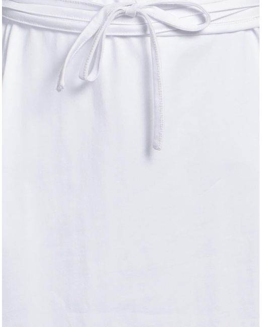 Gaelle Paris White Midi-Kleid