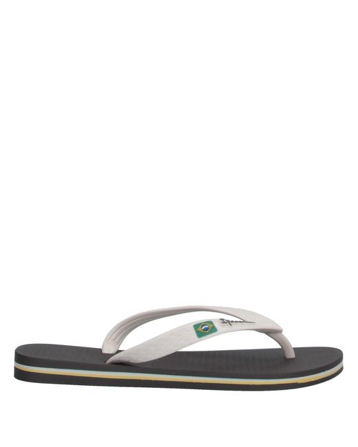 Sandalias de dedo Ipanema de Caucho de color Neutro - Lyst