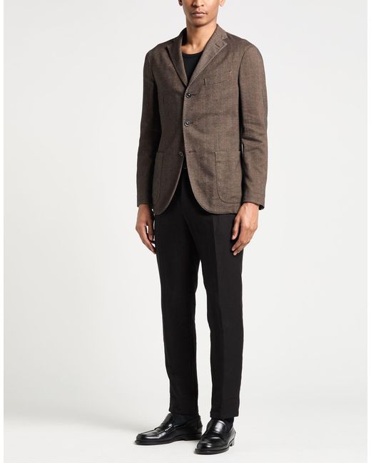 Americana Boglioli de hombre de color Brown