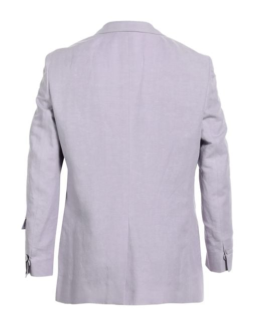 Fendi Purple Blazer for men