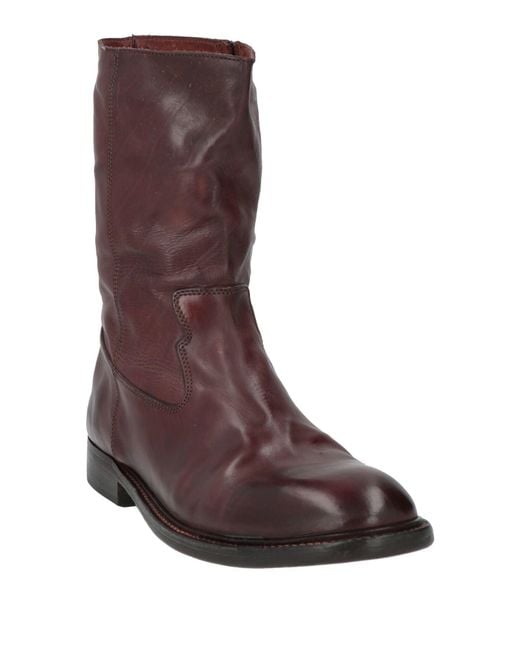 Moma Brown Ankle Boots