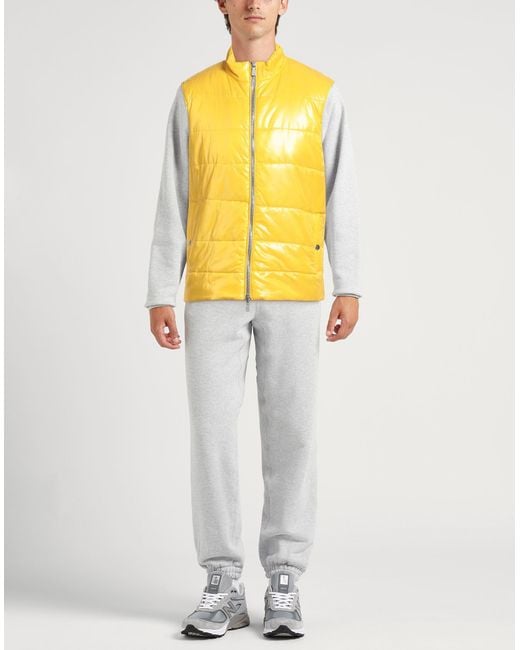 Chompa Sin Mangas Eleventy de hombre de color Yellow