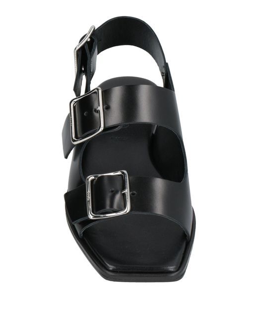 Aeyde Black Sandals