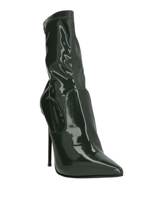Le Silla Green Ankle Boots