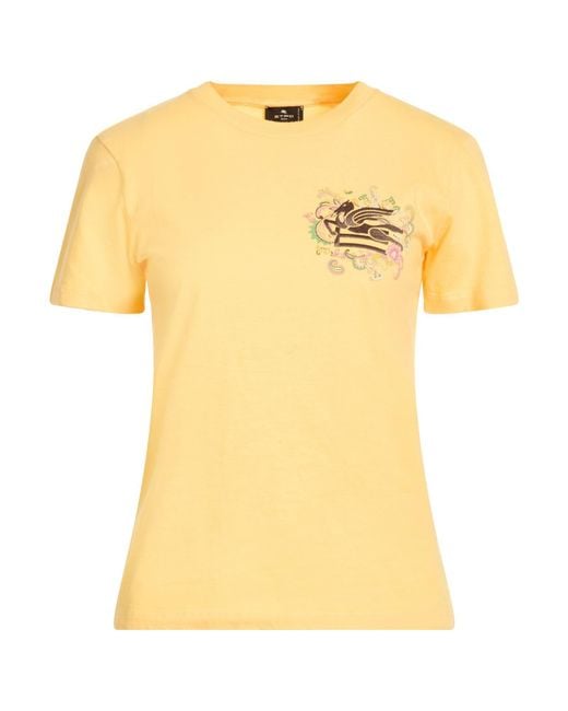 Etro Yellow T-Shirt