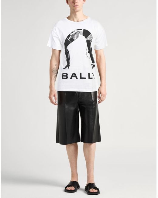 Bally White T-Shirt Organic Cotton for men