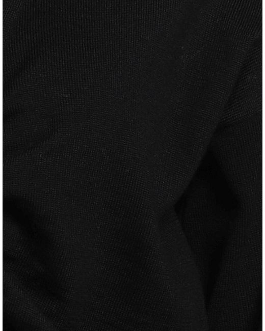 Alpha Studio Black Cardigan Wool