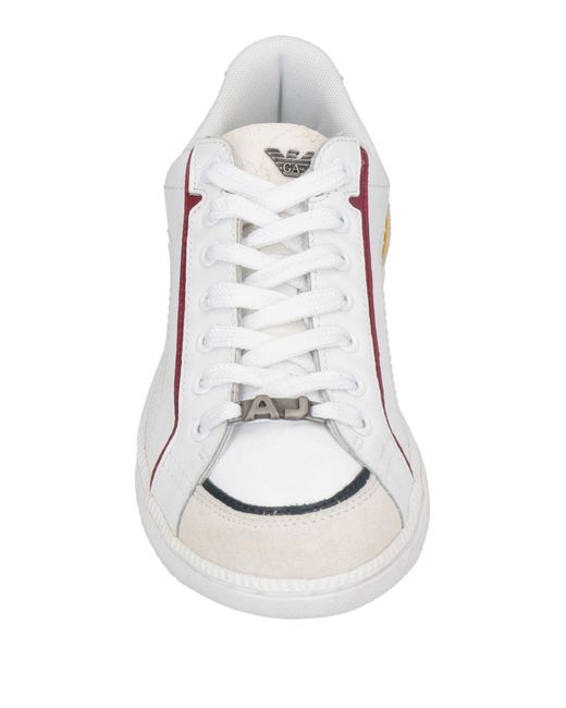 Armani Jeans White Sneakers for men