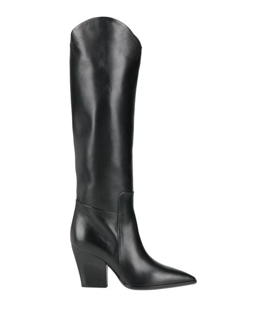 Santoni Black Boot