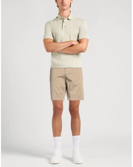 Lacoste Natural Shorts & Bermuda Shorts Cotton, Elastane for men