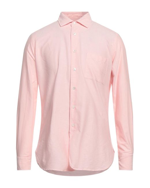 Bagutta Pink Shirt for men