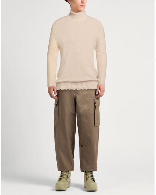 Laneus White Turtlenecks for men