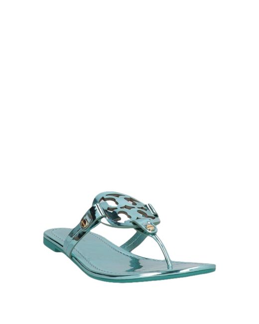 Tory Burch Green Thong Sandal